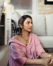 Cute Rakul Preet Singh in a Pink Outfit Photos 04 Cute Rakul Preet Singh in a Pink Outfit Photos 04