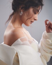 Cutie Beauty Raashii Khanna in an Off Shoulder Cream Top Pictures 03
