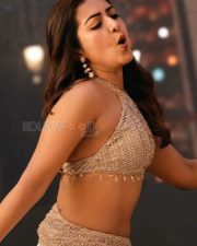 Dazzling Actress Catherine Tresa in a Gold Sequined Halter Lehenga Photos 05 Dazzling Actress Catherine Tresa in a Gold Sequined Halter Lehenga Photos 05