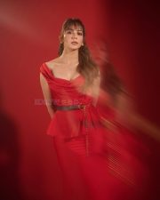 Dazzling Actress Rakul Preet Singh in a Red Peplum Gown Photos 03 Dazzling Actress Rakul Preet Singh in a Red Peplum Gown Photos 03