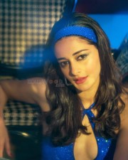 Dazzling Ananya Panday in a Blue Halter Neck Disco Look Pictures 05