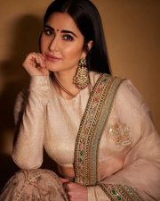 Dazzling Katrina Kaif in a Traditional Lehenga at Ira Khan and Nupur Shikhare Wedding Photos 01