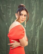 De De Pyaar De 2 Actress Rakul Preet Singh in a Red Hot Bodycon Dress Photos 02 De De Pyaar De 2 Actress Rakul Preet Singh in a Red Hot Bodycon Dress Photos 02