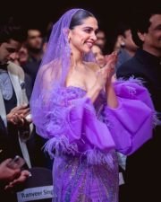 Deepika Padukone Purple Gown Pictures 03