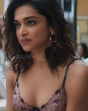Deepika Padukone Showing Cleavage in a Lace Bra Photo 01