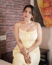 Delightful Actress Sakshi Agarwal in a Yellow Spaghetti Strap Dress Photos 03 Delightful Actress Sakshi Agarwal in a Yellow Spaghetti Strap Dress Photos 03