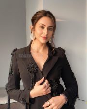 Elegant Rakul Preet Singh in a Black Long Sleeved Top with a Sheer Black Maxi Skirt Pictures 01 Elegant Rakul Preet Singh in a Black Long Sleeved Top with a Sheer Black Maxi Skirt Pictures 01