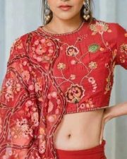 Enticing Kajal Aggarwal Navel Photo 01