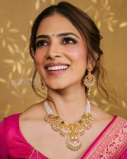 Ethereal Actress Malavika Mohanan in a White Organza Saree Photos 09 Ethereal Actress Malavika Mohanan in a White Organza Saree Photos 09