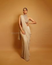 Favourite Star of the Year Malavika Mohanan in a Golden Manish Malhotra Saree with a Shimmery Halter Neck Sleeveless Blouse Pictures 04 Favourite Star of the Year Malavika Mohanan in a Golden Manish Malhotra Saree with a Shimmery Halter Neck Sleeveless Blouse Pictures 04