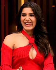 Fiery Red Hot Samantha Ruth Prabhu showing Side Cleavage Photos 01 Fiery Red Hot Samantha Ruth Prabhu showing Side Cleavage Photos 01