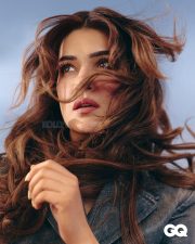 GQ India Actress Kriti Sanon in a Denim Jacket Photos 01