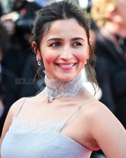 Glamorous Actress Alia Bhatt in a Pale Blue Lace Gown Photos 03