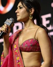 Glamour Queen Raashii Khanna in a Pink Lehenga at Baak Pre Release Event Photos 02