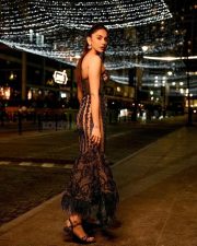 Glamourous Rakul Preet Singh in a Black Off Shoulder Dress Pictures 02 Glamourous Rakul Preet Singh in a Black Off Shoulder Dress Pictures 02