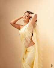 Gold Movie Actress Deepti Sati in Sexy Saree Photoshoot Pictures 02