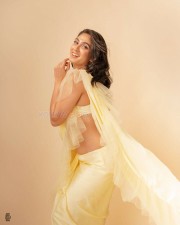 Gold Movie Actress Deepti Sati in Sexy Saree Photoshoot Pictures 03