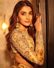 Golden Beauty Pooja Hegde Pictures 01 Golden Beauty Pooja Hegde Pictures 01
