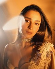 Golden Girl Alia Bhatt in a Corset Dress Pictures 02