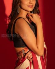Good Bad Ugly Actress Trisha Krishnan Saree Photos 03