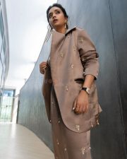 Gorgeous Keerthy Suresh in a Brown Metallic Blazer and Skirt Pictures 03 Gorgeous Keerthy Suresh in a Brown Metallic Blazer and Skirt Pictures 03