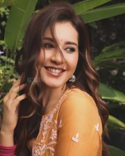 Gorgeous Raashi Khanna in a Mustard Yellow Embroidered Kurta Pictures 06