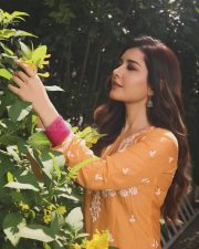 Gorgeous Raashi Khanna in a Mustard Yellow Embroidered Kurta Pictures 07