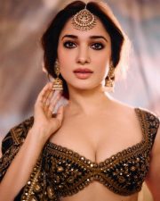 Gorgeous Tamannaah Bhatia in a Black and Golden Lehenga Photoshoot Pictures 06 Gorgeous Tamannaah Bhatia in a Black and Golden Lehenga Photoshoot Pictures 06