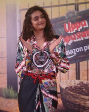 Heroine Keerthy Suresh at Uppu Kappurambu Movie Trailer Launch Pictures 05