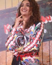 Heroine Keerthy Suresh at Uppu Kappurambu Movie Trailer Launch Pictures 12