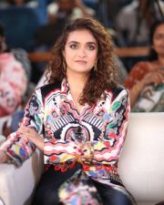 Heroine Keerthy Suresh at Uppu Kappurambu Movie Trailer Launch Pictures 26