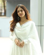 Heroine Malavika Mohanan at The Raja Saab Blockbuster Meet Photos 01