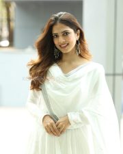 Heroine Malavika Mohanan at The Raja Saab Blockbuster Meet Photos 02