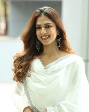 Heroine Malavika Mohanan at The Raja Saab Blockbuster Meet Photos 09