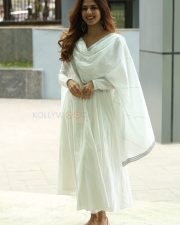 Heroine Malavika Mohanan at The Raja Saab Blockbuster Meet Photos 17