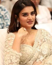 Heroine Nidhhi Agerwal at Hara Hara Veera Mallu Movie Asura Hananam Song Launch Event Photos 01