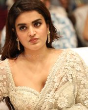 Heroine Nidhhi Agerwal at Hara Hara Veera Mallu Movie Asura Hananam Song Launch Event Photos 09