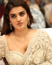 Heroine Nidhhi Agerwal at Hara Hara Veera Mallu Movie Asura Hananam Song Launch Event Photos 09