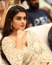 Heroine Nidhhi Agerwal at Hara Hara Veera Mallu Movie Asura Hananam Song Launch Event Photos 11