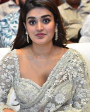 Heroine Nidhhi Agerwal at Hara Hara Veera Mallu Movie Asura Hananam Song Launch Event Photos 23