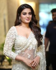 Heroine Nidhhi Agerwal at Hara Hara Veera Mallu Movie Asura Hananam Song Launch Event Photos 28