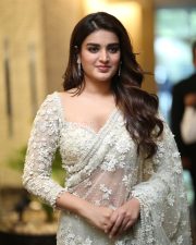 Heroine Nidhhi Agerwal at Hara Hara Veera Mallu Movie Asura Hananam Song Launch Event Photos 37