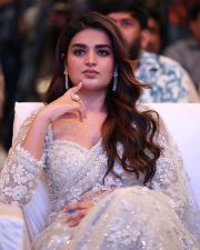 Heroine Nidhhi Agerwal at Hara Hara Veera Mallu Movie Asura Hananam Song Launch Event Photos 42
