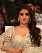 Heroine Nidhhi Agerwal at Hara Hara Veera Mallu Movie Asura Hananam Song Launch Event Photos 47