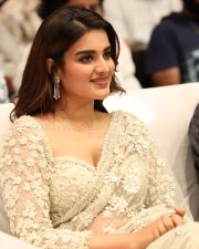 Heroine Nidhhi Agerwal at Hara Hara Veera Mallu Movie Asura Hananam Song Launch Event Photos 49