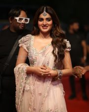 Heroine Nidhhi Agerwal at Hari Hara Veera Mallu Pre Release Event Pictures 01