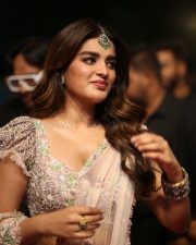 Heroine Nidhhi Agerwal at Hari Hara Veera Mallu Pre Release Event Pictures 04