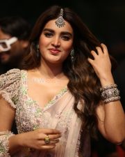 Heroine Nidhhi Agerwal at Hari Hara Veera Mallu Pre Release Event Pictures 05