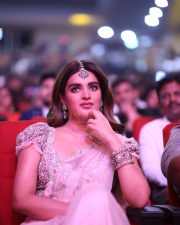 Heroine Nidhhi Agerwal at Hari Hara Veera Mallu Pre Release Event Pictures 10