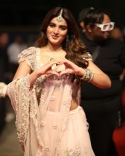 Heroine Nidhhi Agerwal at Hari Hara Veera Mallu Pre Release Event Pictures 20